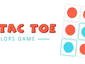 Tic Tac Toe Colors Game